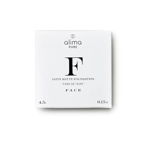 Alima Pure Matte Foundation - Loose Mineral Powder Makeup, Oil Free Talc Free, Natural Full Coverage Foundation .15 oz/4.5g