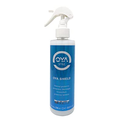 OYA SHIELD Thermal Protector - 236 ml - Hair Protection Spray for Styling - Strengthens and Improves Hair Elasticity - Safe for All Hair Types