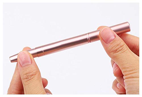 Exquisite Professional Lip Brush Applicators-Retractable Lipstick Brushes- Lipstick Gloss Makeup Brush Tool For Women and Girls (Two-Head)