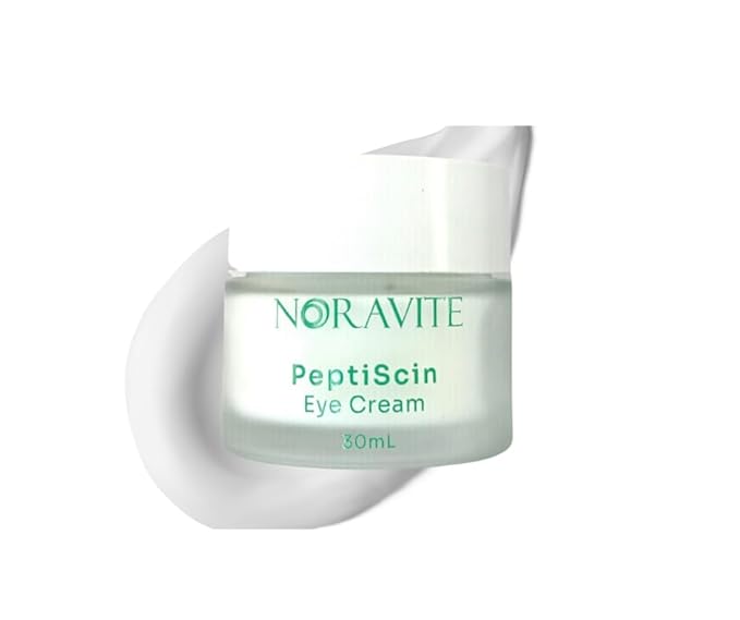 PeptiScin - Peptide Eye Cream with Hyaluronic Acid and Escin | Rich Moisturizing Dark Circle Eye Cream | Brightens and Tones - 1.01 Ounce