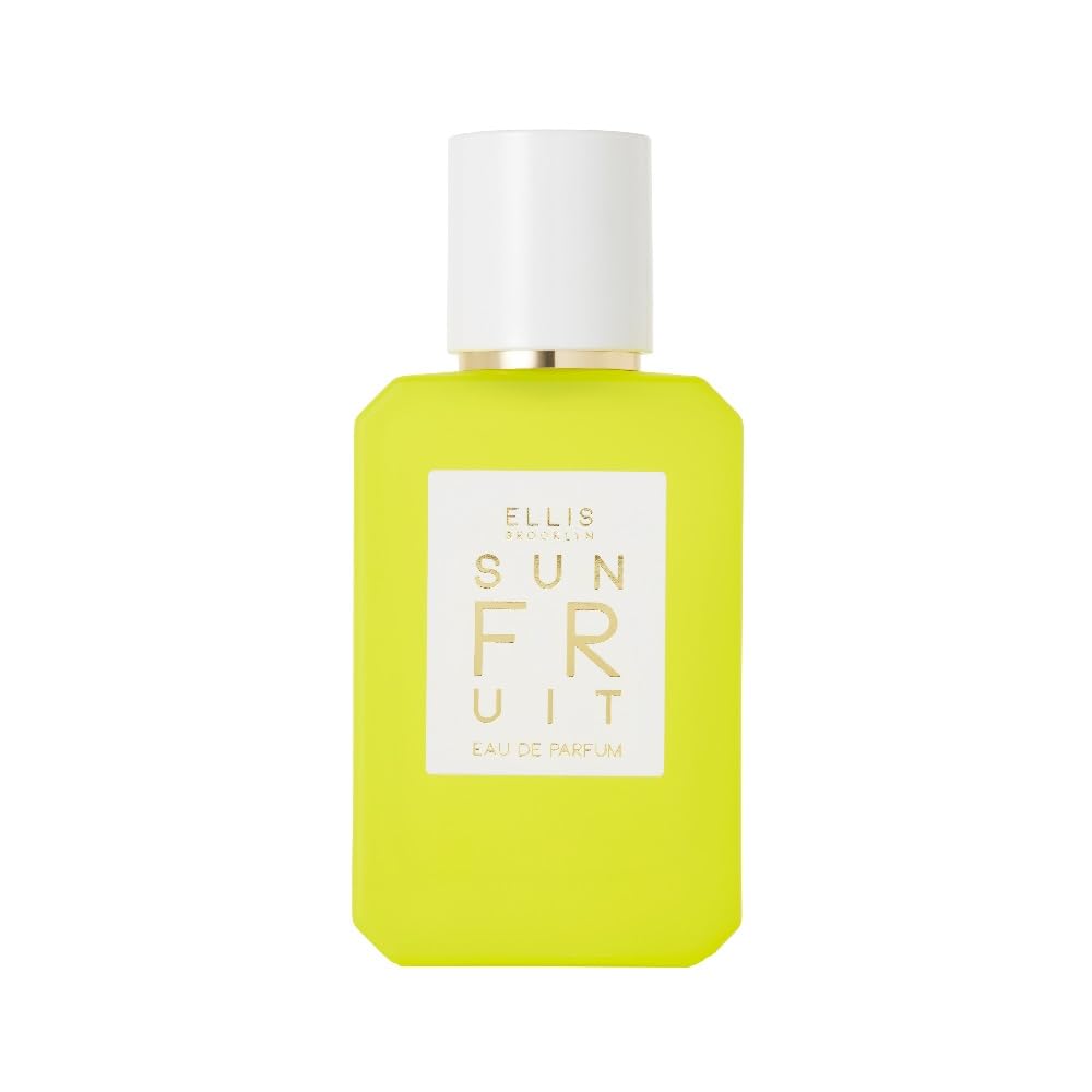 Ellis Brooklyn Sun Fruit Eau de Parfum, Fruity Floral Perfume for Women with notes of Fig, Jasmine & Vanilla, Vegan, Eco-Conscious, Cruelty-Free Paraben-Free, Made in the USA, 50ml / 1.7oz
