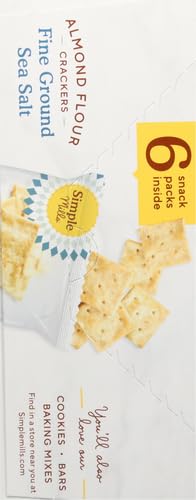 Simple Mills Almond Flour Crackers, Fine 4.9 Ounce 1)