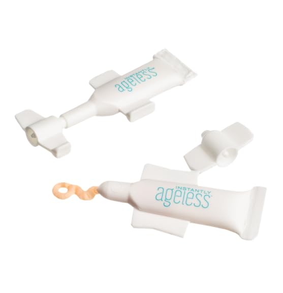 Instantly Ageless - Instant Face Lift Cream - Skin Care for Anti Aging face cream - Wrinkle Tightener - Instant Under Eye Bags Remover - Facelift in a Box of 25 Vials