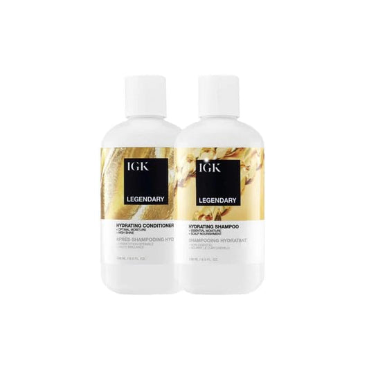 IGK LEGENDARY Dream Hair Shampoo and Conditioner Set | Healthy + Hydrated + Shine | Vegan + Cruelty Free | 8 Oz