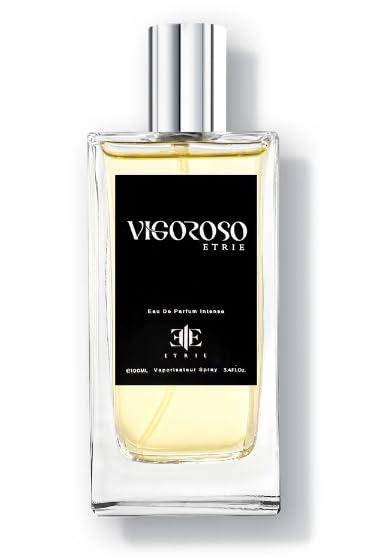 Vigoroso Men's Cologne Eau De Parfum 3.4 Fl Oz - Bold & Energizing Scent - Long-Lasting Fragrance for Men