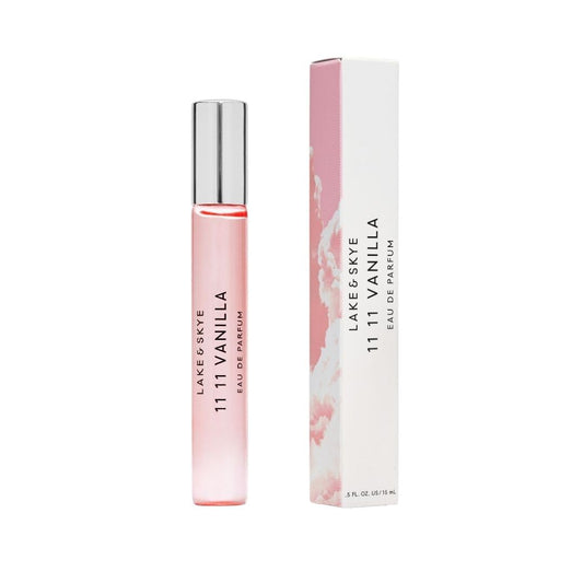 Lake & Skye 11 11 Vanilla Eau de Parfum Purse Spray 15mL, Musk Perfume, Sea Salt, Star Apple, Vanilla Créme, Vegan