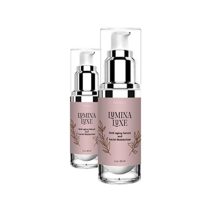 Lumina Luxe, Lumina Luxe Anti-Aging Serum & Facial Moisturizer 2 Pack