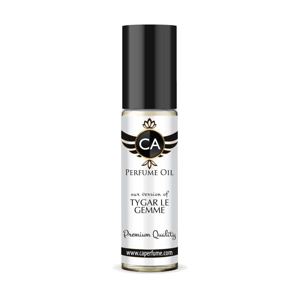 CA Perfume Impression of Tygar Le Gemme for Men Eau De Parfum Citrus Aromatic Scent Long Lasting Cologne for Men Travel Size TSA Ready for Day and Night Wear 0.33 Fl Oz 10ml