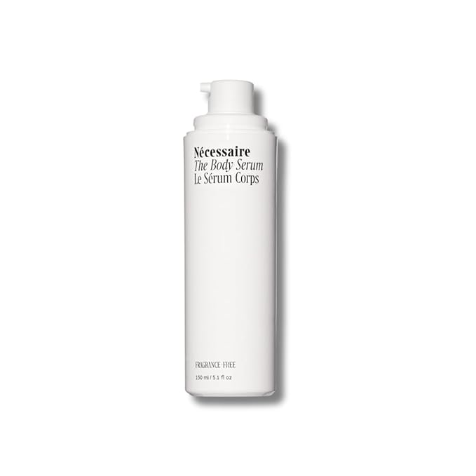 Nécessaire The Body Serum - Hydrating Serum With Hyaluronic Acid, Niacinamide + Ceramides. Dermatologist-Tested. Hypoallergenic. Approved By The National Eczema Association. 150 ml / 5.1 fl oz.