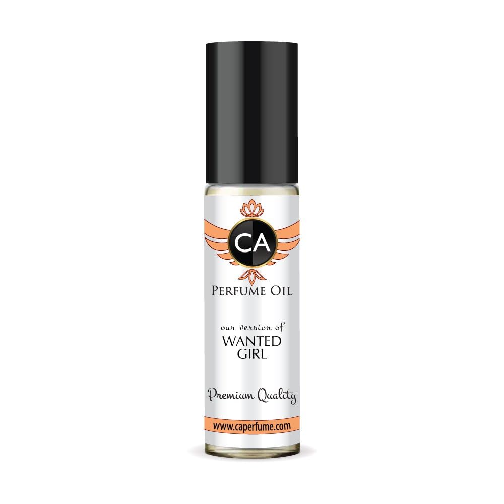 CA Perfume Impression of Wanted Girl for Women Fragrance Oil Amber Floral Scent Long Lasting Perfumes for Women Travel Size TSA Ready Mini Parfum Body Oil Roll-on 0.33 Fl Oz 10ml