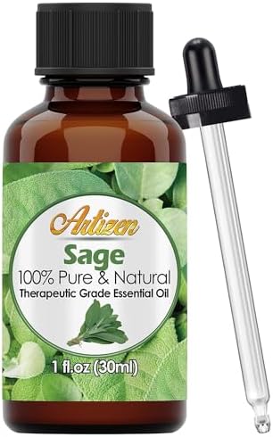 Artizen 30ml Oils - Sage Essential Oil - 1 Fluid Ounce