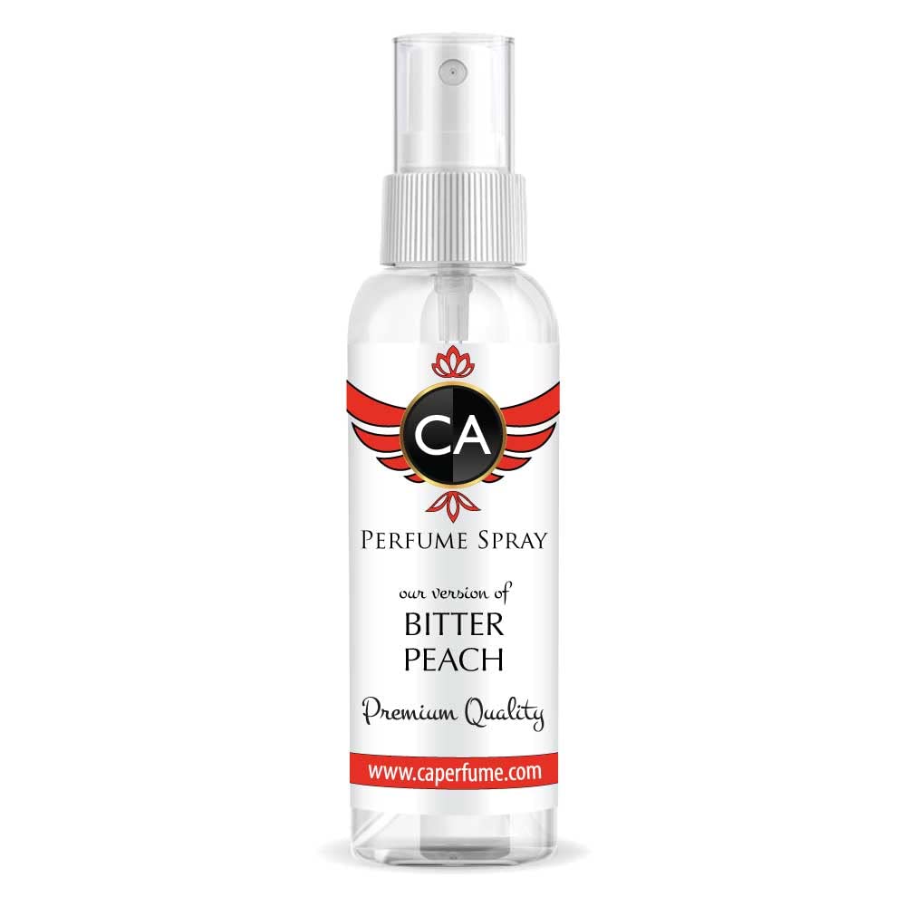 CA Perfume Eco Refill Impression of Bitter Peach For Women & Men Fragrance Eau de Parfum Spray Refillable Bottle 2 Fl Oz/60ml-X1