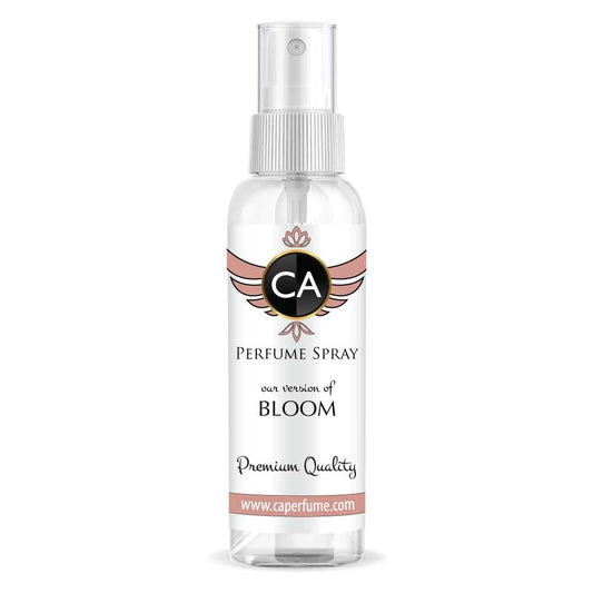 CA Perfume Eco Refill Impression of Bloom For Women EDP Perfume Concentrated Long Lasting Eau de Parfum Spray Refillable Atomizer Bottle 2 Fl Oz/60ml-X1