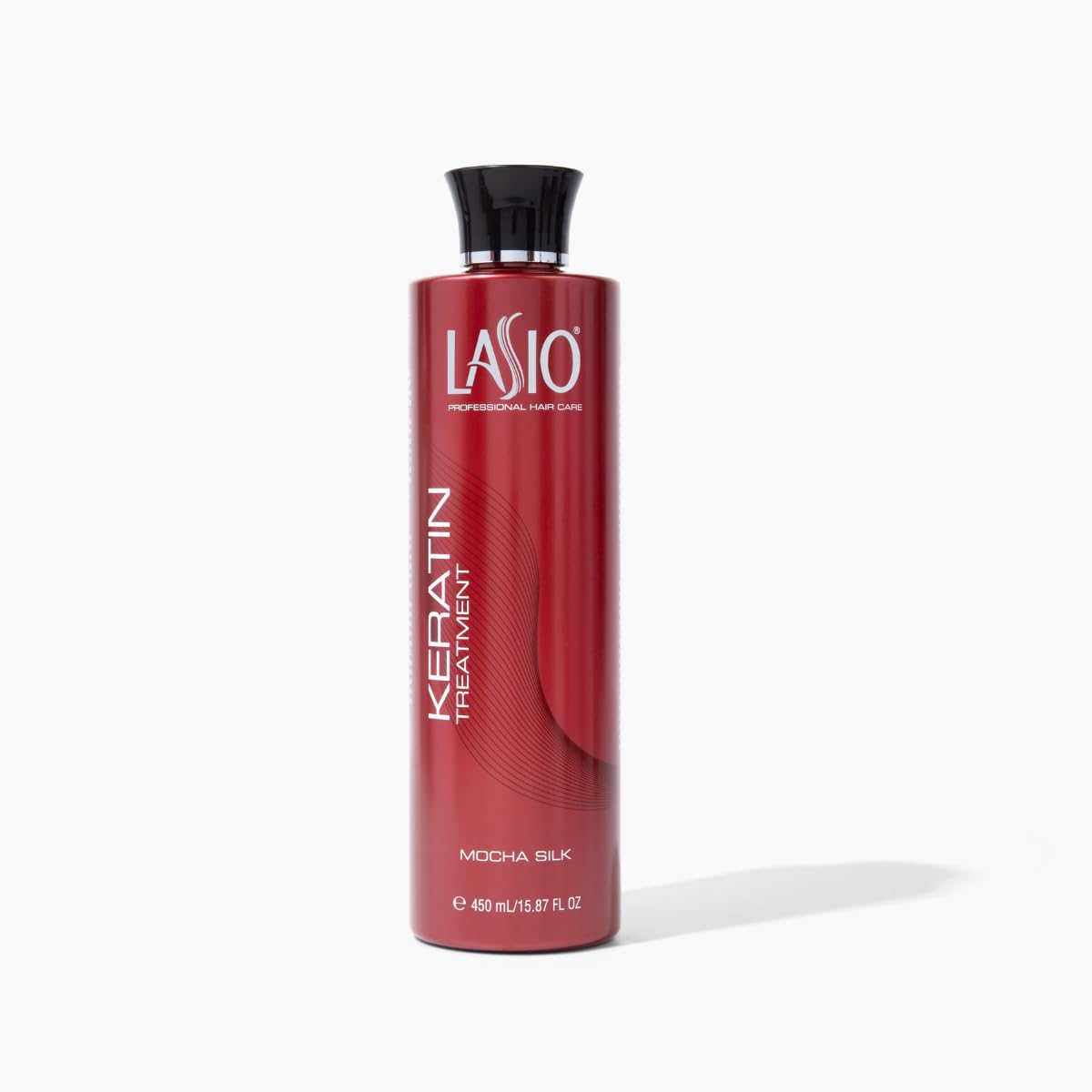 Lasio Mocha Silk keratin hair treatment- Frizz Eliminating, Strengthens & Smooths Hair with Keratin & Cacao Oil for Shine & Repair, Professional Salon Grade, Available in 15.87