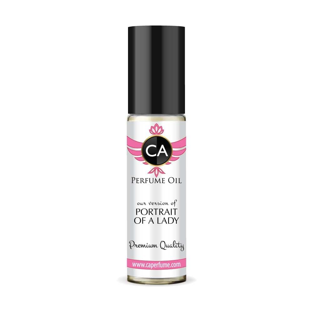 CA Perfume Impression of Portrait Of A Lady for Women Fragrance Oil Amber Floral Scent Long Lasting Perfumes for Women Travel Size TSA Ready Mini Parfum Body Oil Roll-on 0.33 Fl Oz 10ml