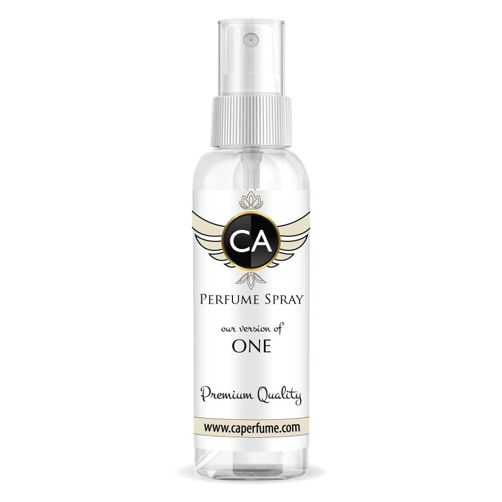 CA Perfume Eco Refill Impression of One For Women & Men Unisex Fragrance Eau de Parfum Spray Refillable Bottle 2 Fl Oz/60ml-X1