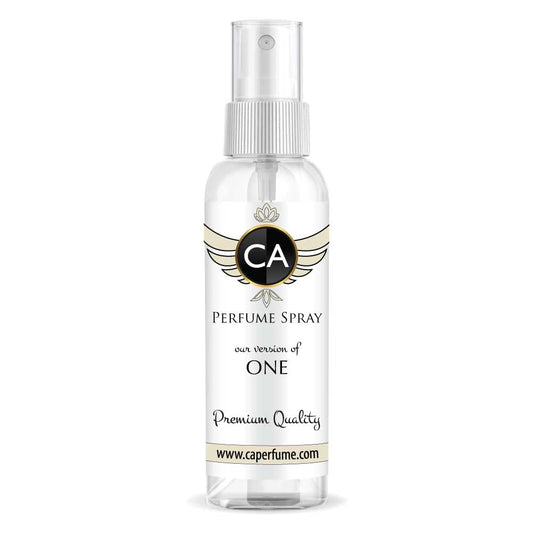 CA Perfume Eco Refill Impression of One For Women & Men Unisex Fragrance Eau de Parfum Spray Refillable Bottle 2 Fl Oz/60ml-X1