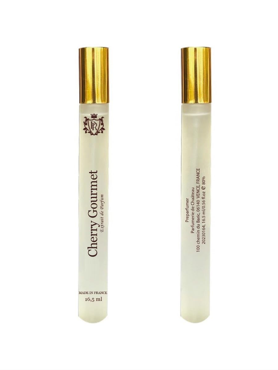From France Cherry Gourmet for Women 16ml – Fruity Gourmand Scent – Luxury Fragrance with Cherry Liqueur, Almond – Long Lasting Perfume With Vanilla and Rose Notes