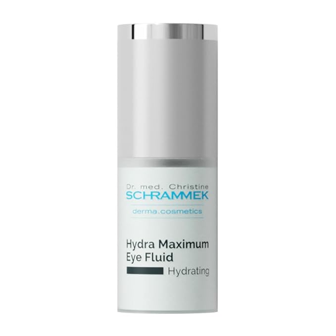 Hydra Maximum Eye Fluid (0.5 fl oz) - Reduces Fine Lines, Wrinkles & Dark Circles – Under Eye Treatment - Hyaluronic Acid - Eye Care - Dr. Schrammek
