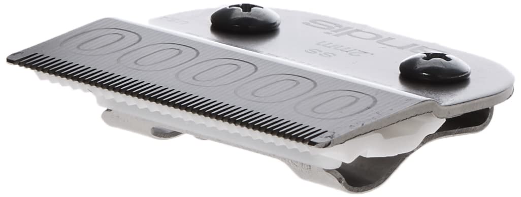 Andis 64730 CeramicEdge Carbon-Infused Steel Detachable Clipper Blade, Size 00000, /25-Inch Cut Length, Chrome, 1 Count