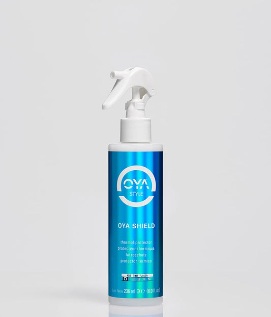 OYA SHIELD Thermal Protector - 236 ml - Hair Protection Spray for Styling - Strengthens and Improves Hair Elasticity - Safe for All Hair Types