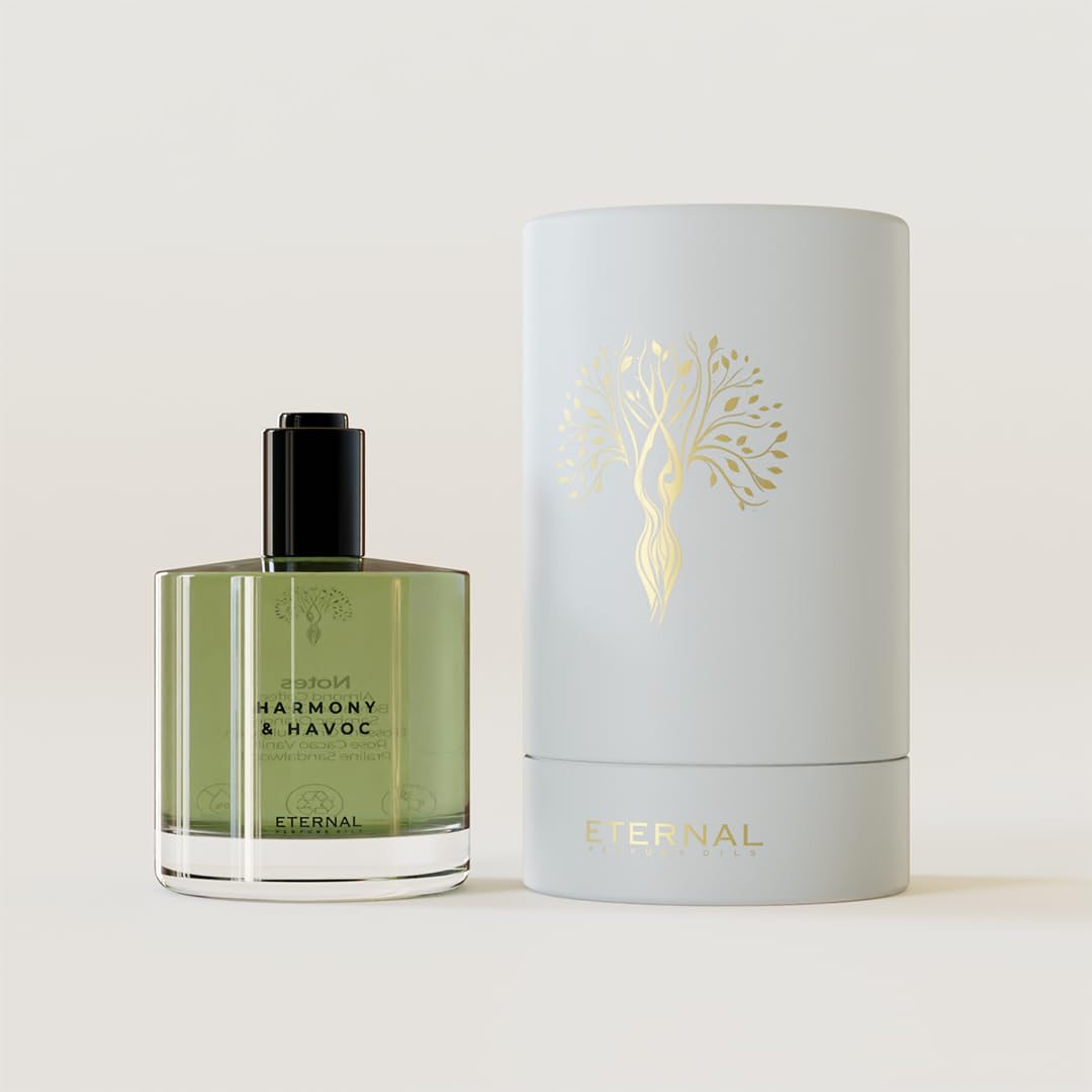 Eternal perfume oils for Women and Men - Harmony and Havoc (Insp. by G00d Girl) |Eau de Perfum - Concentrated Perfume Oil - Long Lasting Perfume Alcohol Free Perfumes - 50ml with 30ml (Pack of 2)