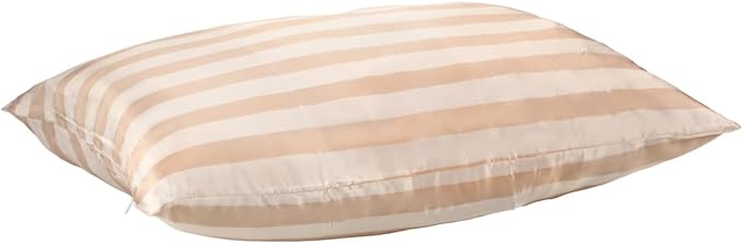 Striped Print 6-Pack Pillowcase, Eye Mask, & Scrunchies Set-Standard