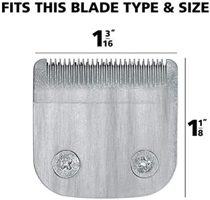 Replacement Standard 30mm Detachable Trimmer Blade Compatible with Select Wahl Models 5598 9686 9876 9854 9855 9860 9864 9816 9818 9867 9870 9880 9884 9886 9888 9898 9899 9937 9994