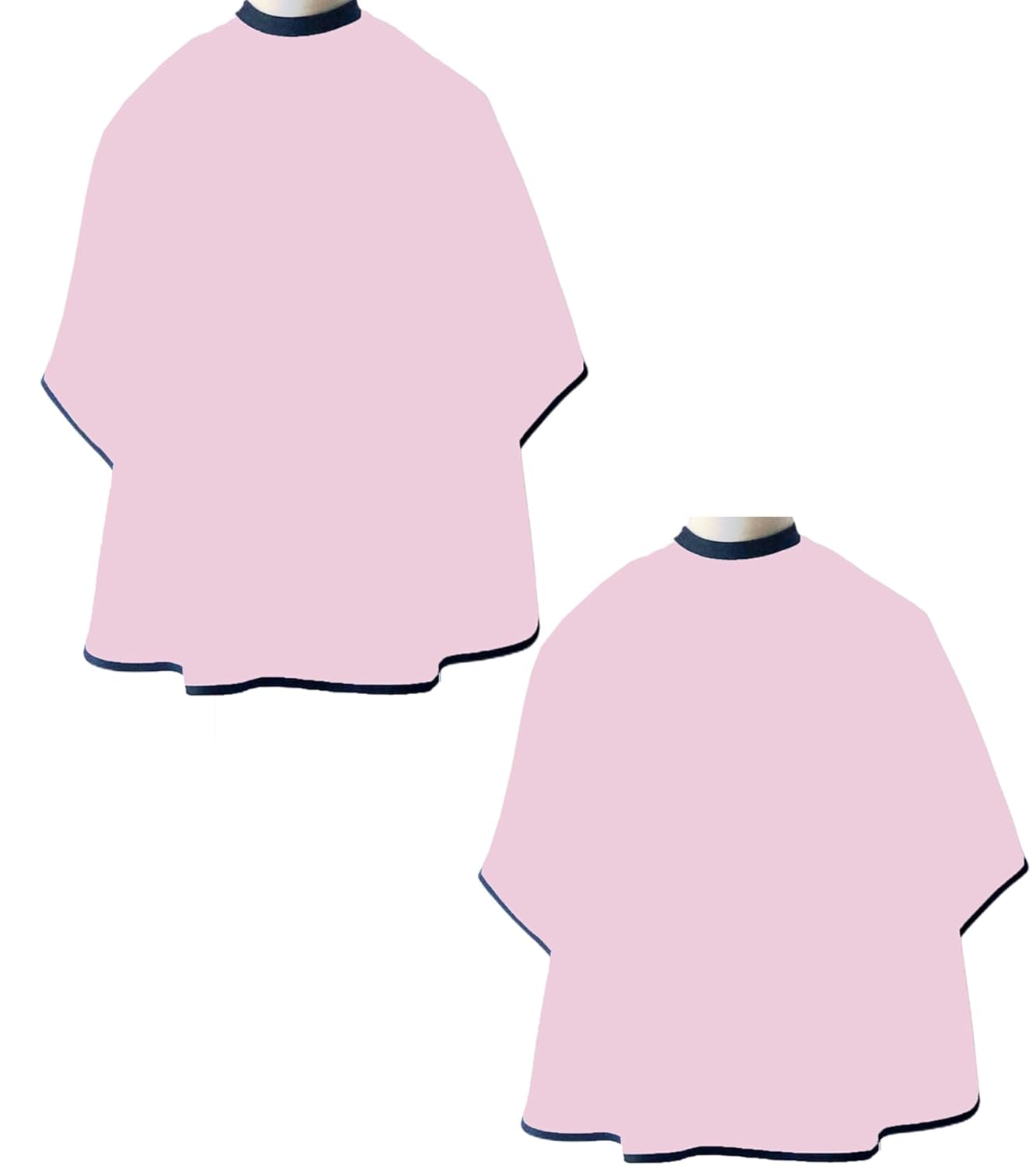 Hair Color Cape Makeup Haircut Salon Hairdresser Shampoo Capes Cutting Barber Cape for Men,Women,Clients (2 PCS, Pink)