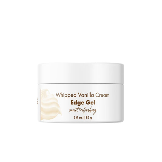 Donna's Recipe by Tabitha Brown | Whipped Vanilla Cream Edge Gel – Long-Lasting, Non-Flaking Hold & Nourish-Boost Shine – 3 oz