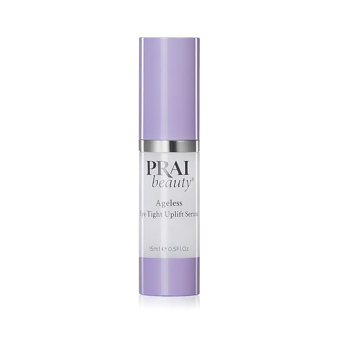 PRAI Beauty Ageless Eye Tight Uplift Serum, Anti-Aging and Hydrating Eye Serum, For Instantly Ageless Brow and Eyelid Area, 0.5 Oz