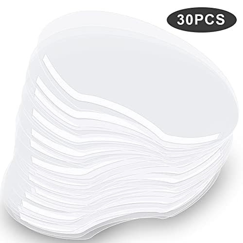 30 PCS Face Shield for Shower, Clear Eyebrow Shower Visor for Adults Eyelash Extensions, Eyelid Surgery, Lash Aftercare for Salon Supplies Eyelash Extensions