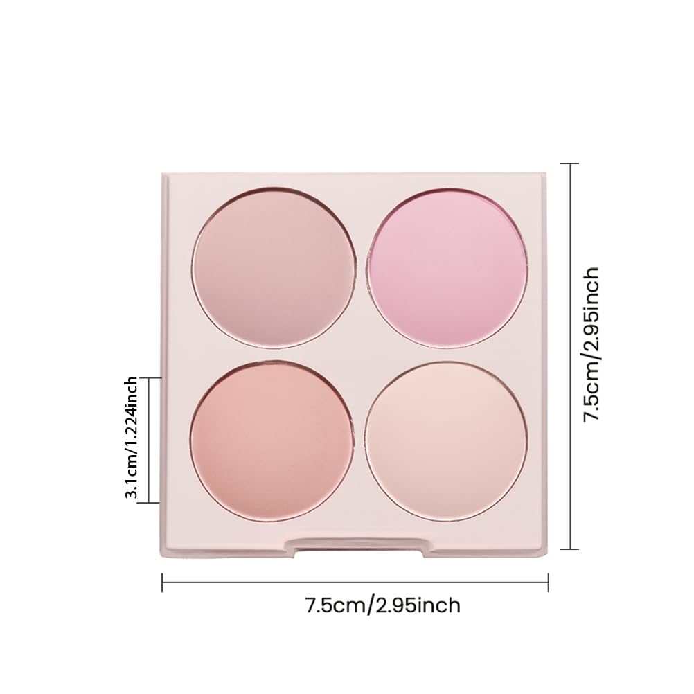 Nude Pink Eyeshadow Eye Shadow Palette Makeup,blush Naturing-Looking, Long Lasting, Neutral Nudes EyeShadow Pigmented Waterproof, sombras para ojos, Girls Monochrome Eyeshadows Gift 03#