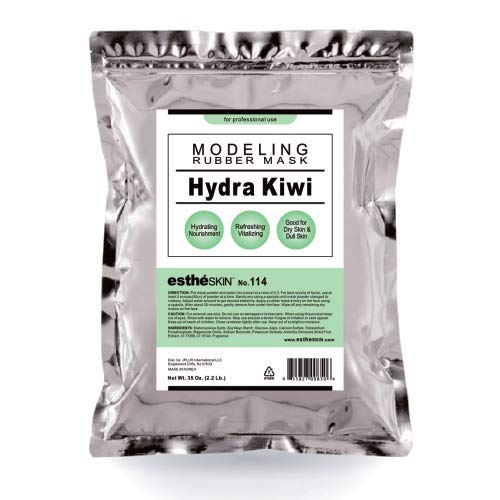 No.114 Hydra Kiwi Modeling Mask Powder for Professional Facial Treatment, 35 Oz. (1 pack)