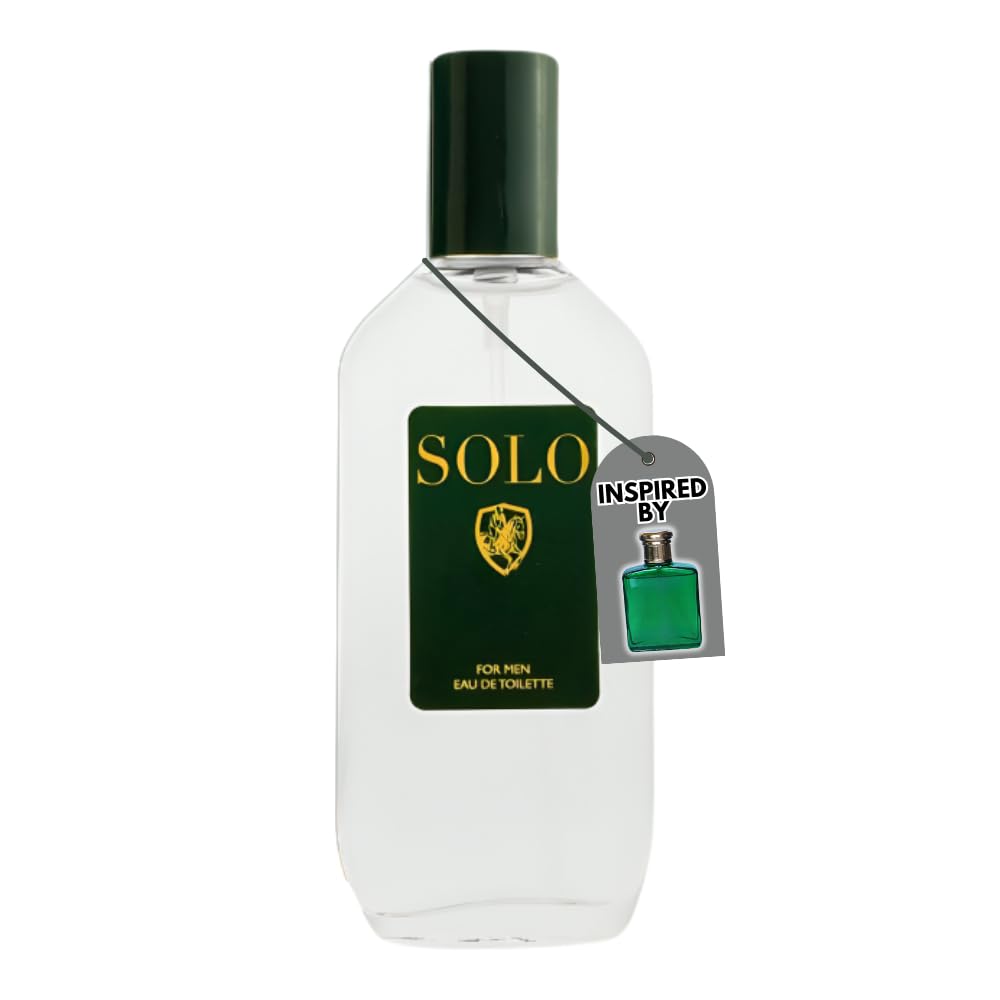 American Collection Cologne for Men – INSPIRED by A WORLD RENOWNED MEN’S PERFUME – Juniper, Pine, Tobacco, Oakmoss – Bold, Masculine, Earthy, Long-Lasting Eau De Toilette 80 ml (Solo 80 ml)