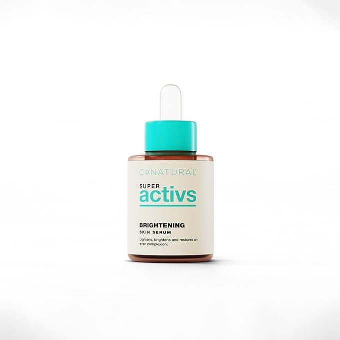 Conatural Brightening Serum 30ml - Radiant Face Serum, Daily Hydration, Antioxidant-Infused for Luminous Complexion, Water-Based Facial Serum for Radiance