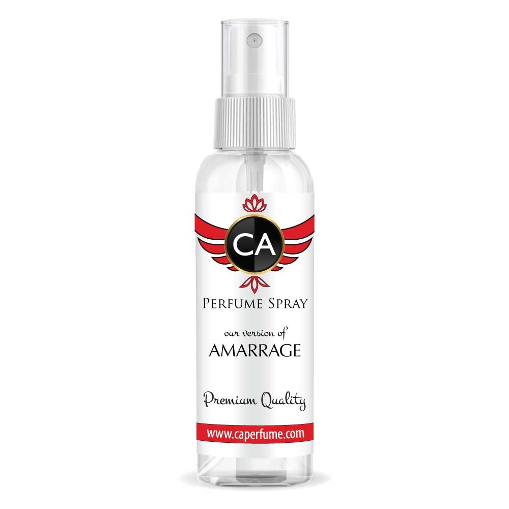 CA Perfume Eco Refill Impression of Amarrage For Women EDP Perfume Concentrated Long Lasting Eau de Parfum Spray Refillable Atomizer Bottle 2 Fl Oz/60ml-X1