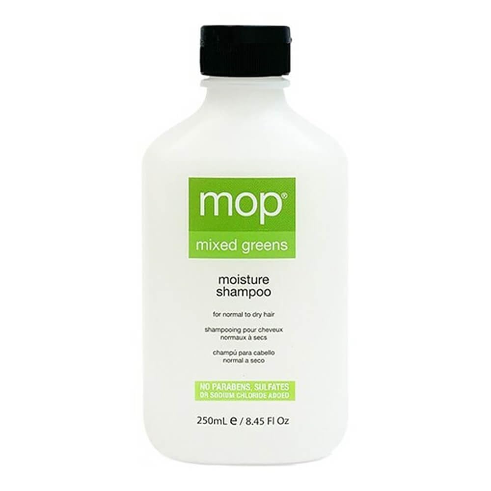 MOP - Mixed Greens Moisture Shampoo - Hydrates, Nourishes & Restores, Adds Softness - 8.45 fl oz