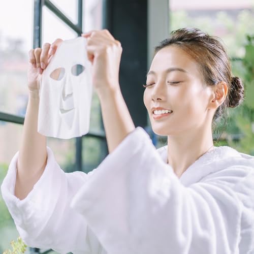 INNA ORGANIC Sheet Mask Set, Anti-Aging & Hydrating, EWG & COSMOS Certified (Pack of 5) | First Pick Discovery Set | Luxury Clean Beauty