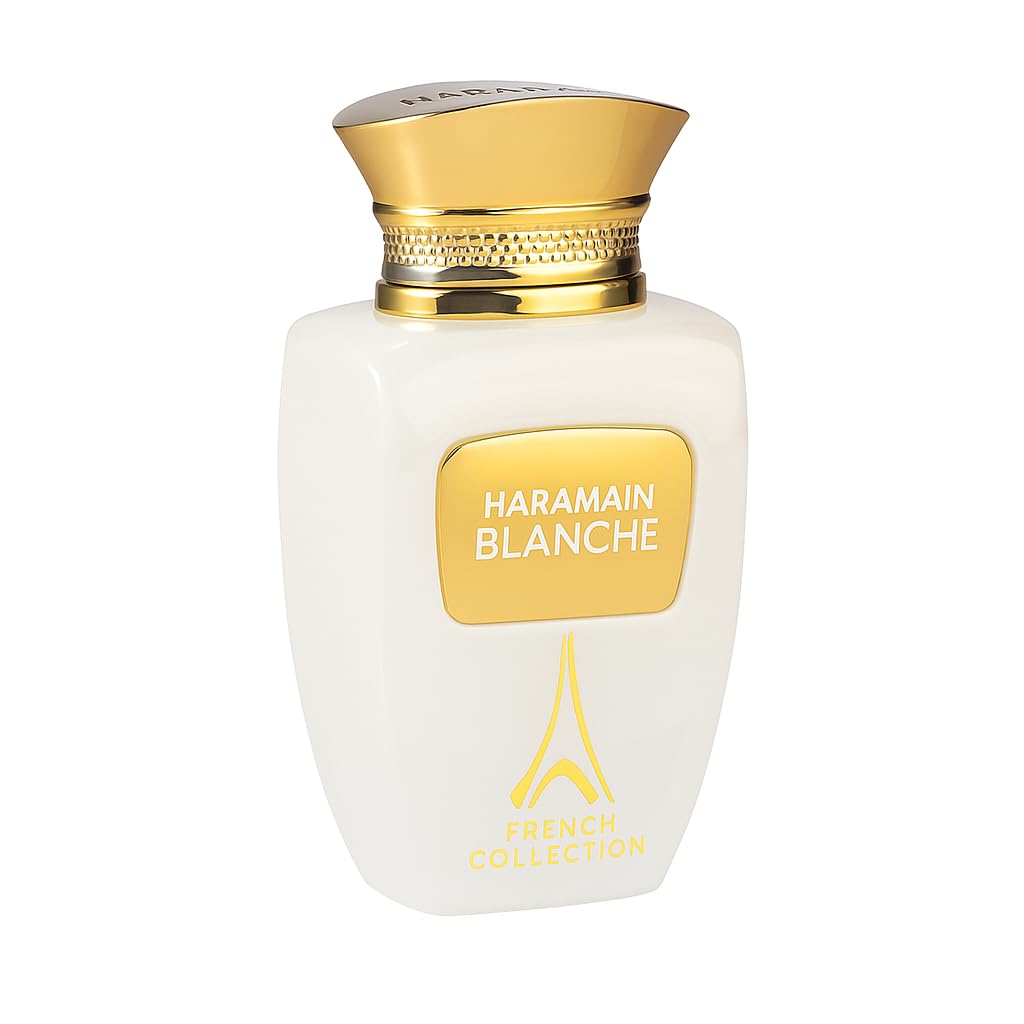 Al Haramain Blanche French Collection - Arabian Perfume for Women and Men - Unisex Perfume - Long Lasting Cologne for Men and Women - 3.3 oz