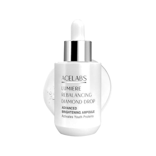 ACELABS Advance Brightening and Anti Aging Serum for Face | Niacinamide, Ceramide, Hyaluronic Acid & Probiotics | Improve Uneven Skin Tone, Hydrates Pore Minimizer for Face & Skin Tightening 1.01oz