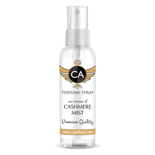 CA Perfume Eco Refill Impression of Cashmere Mist For Women Concentrated Long Lasting Eau de Parfum Spray Refillable Atomizer Bottle 2 Fl Oz/60ml-X1
