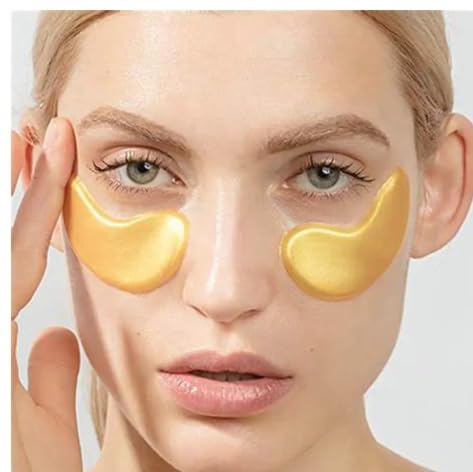 10pc Moisturizing 24k Gold Eye Mask Collagen Eye Patch Crystal Eye Patch Moisturizing
