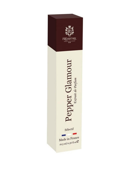 From France Pepper Glamour for Women 16ml – Spicy Floral Scent From France – Luxury Fragrance with Bergamot, Tonka Bean – Long Lasting Perfume With Amber and Vanilla Notes