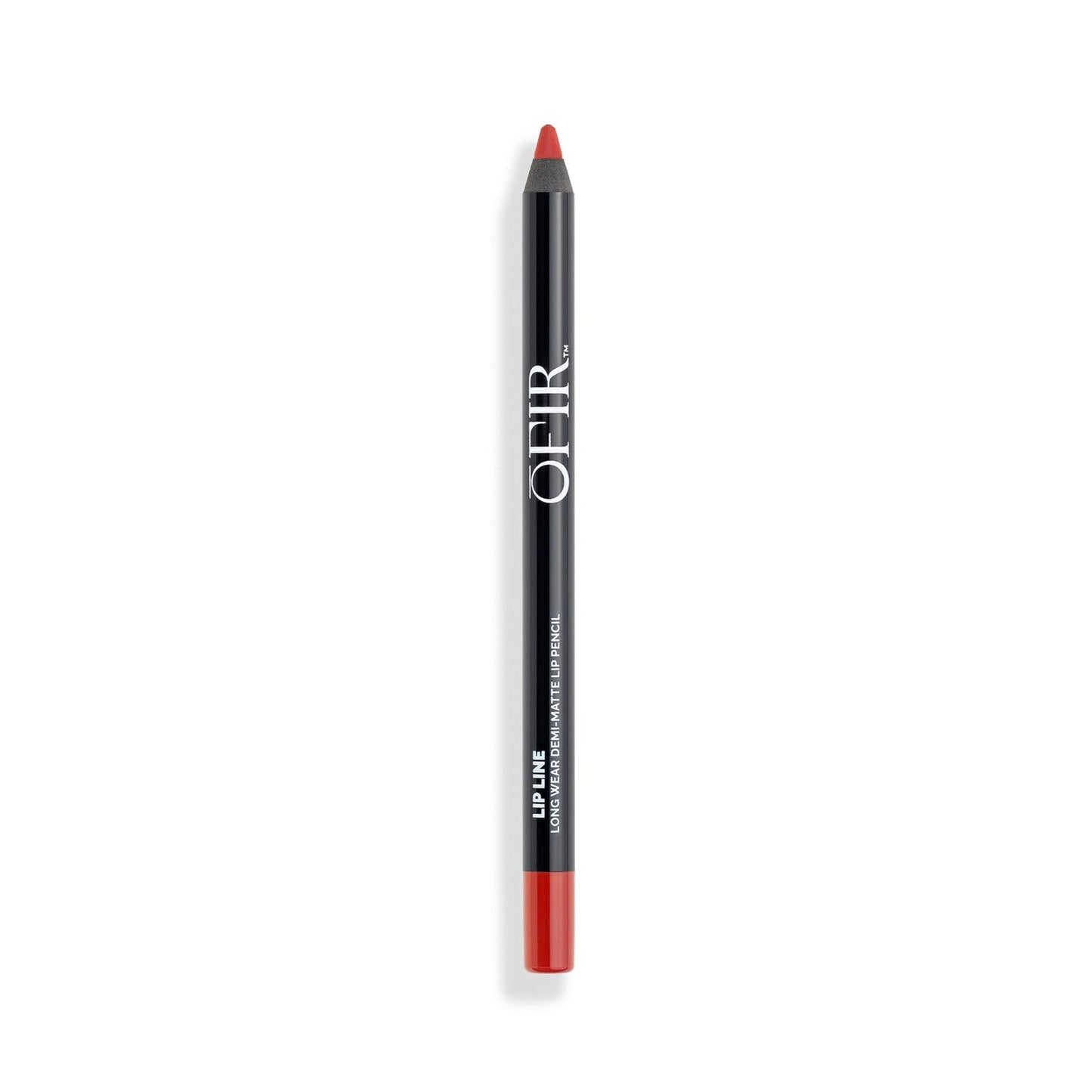OFIR Longwear Demi-Matte Lip Pencil | Smudge-Proof, Easy Glide, Hydrating, Long-Lasting Color | Cardinal - True Red Lip Liner Pencil | 0.042 OZ