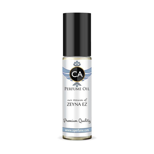 CA Perfume Impression of Zeyna EZ for Men Fragrance Oil Woody Spicy Scent Long Lasting Cologne for Men Travel Size TSA Ready Mini Parfum Body Oil Roll-on 0.33 Fl Oz 10ml