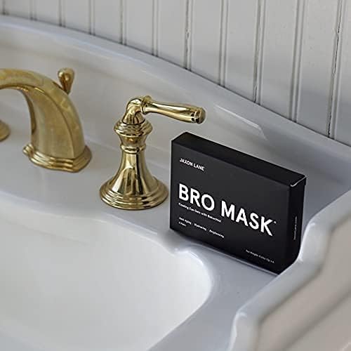 BRO MASK Under Eye Gel Pads: Cooling Eye Patches for Dark Circles and Puffiness | Anti Aging Hydrogel Eye Patch Set + Bakuchiol, Green Tea, Hyaluronic Acid, Caffeine, Niacinamide/Vit B3 (2 X 6 Pairs)
