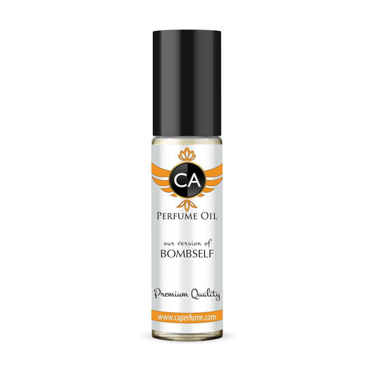 CA Perfume Impression of Bombself for Women Eau De Parfum Floral Fruity Scent Long Lasting Perfumes for Women Travel Size TSA Ready for Day and Night Wear 0.33 Fl Oz 10ml