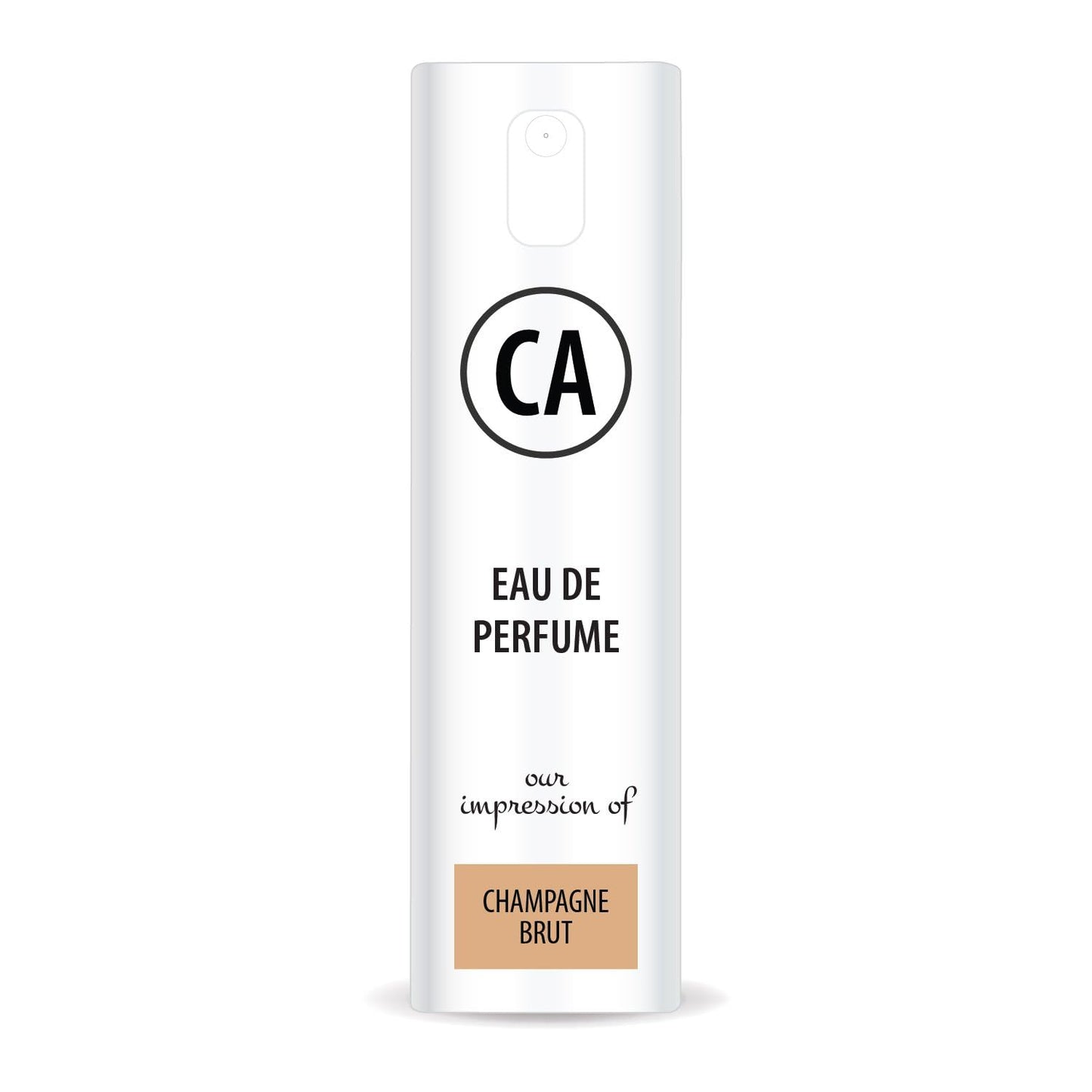 CA Perfume Impression of Champagne Brut for Women Eau De Parfum Aromatic Fruity Scent Long Lasting Perfumes for Women Travel Size TSA Ready for Day and Night Wear 0.33 Fl Oz 10ml