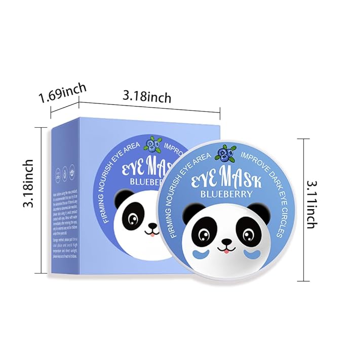 AMY'S DIARY Eye Mask Under Eye Patches (30 Pairs)- Puffy Eyes & Dark Circles Treatments,Reduce Under Eye Bags and Smooth Wrinkles,Eye Skin Care Pads With Collagen (Blueberry Extract)